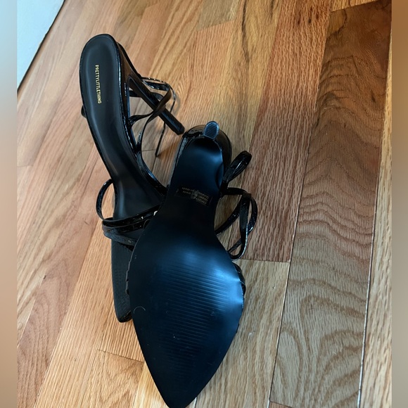 PLT Black Patent Leather Heels - Picture 4 of 5